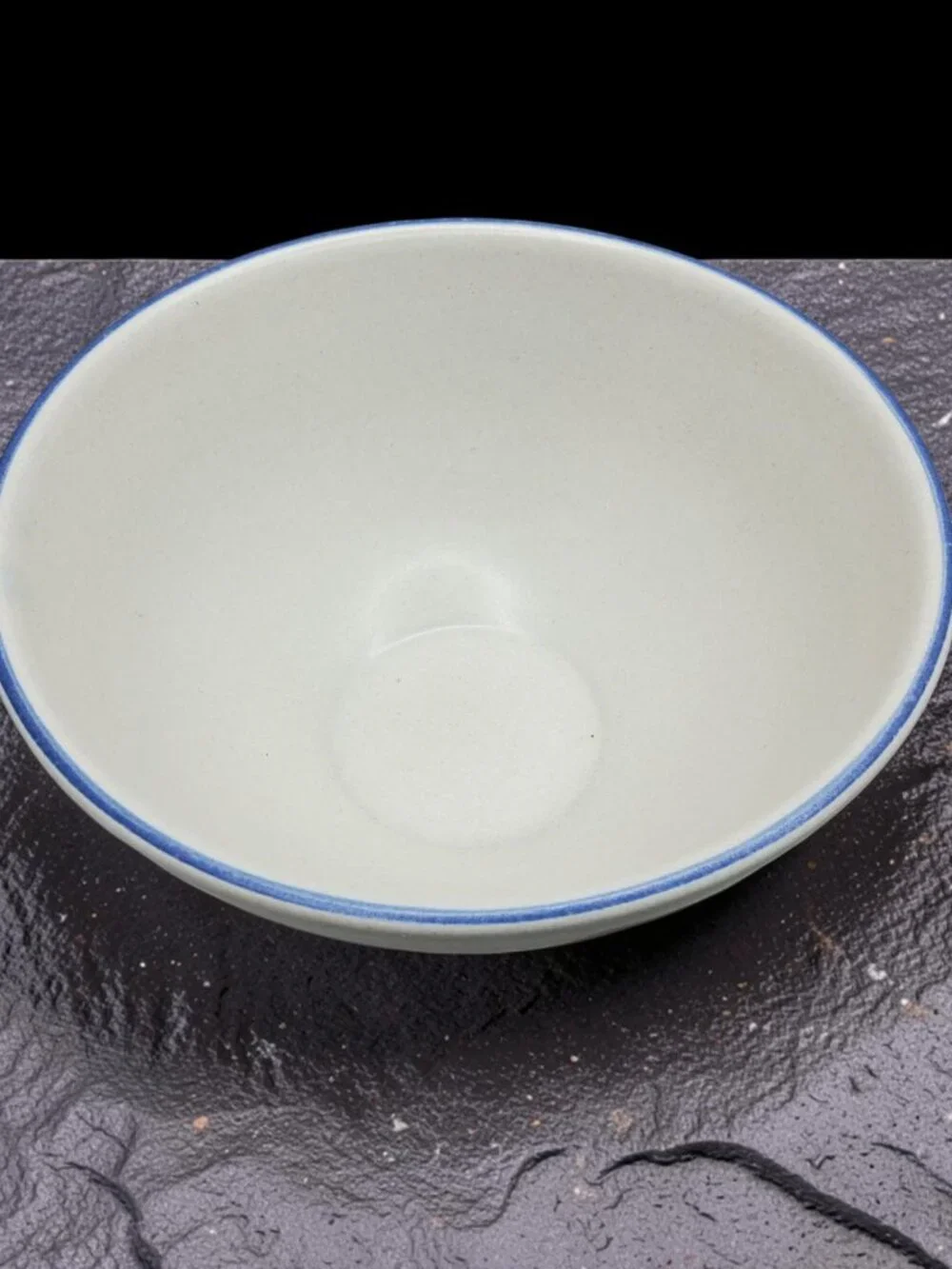 vintage 1960s-70s platzgraff yorktowne stoneware mixing bowl